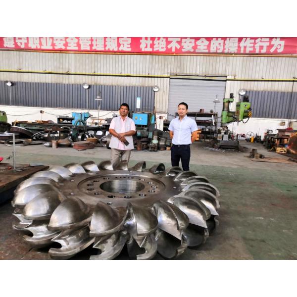 Francis Kaplan Hydro Turbine Generator 200rpm 300rpm Pelton Turbine Generator Micro Hydro Pelton Turbine