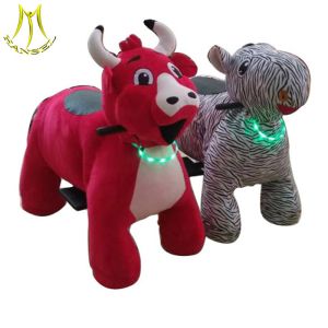 Hansel commercial walking animal toy ride electric animal mountables