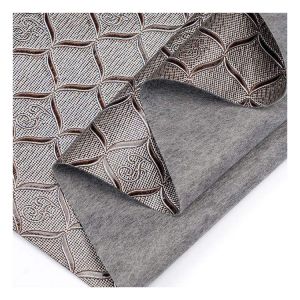 Spot Wholesale Pvc Bright Geometric Pattern Artificial Synthetic Leather