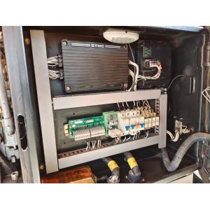 Used Trailer Mounted Concrete Pump 181KW Engine Power S Valve