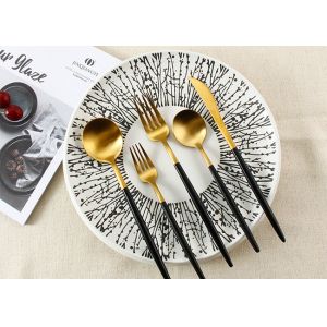 SGS 5pcs Stainless Steel Cutlery Knife Fork Spoon Set