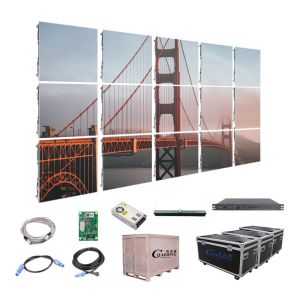 500*500mm/500*1000mm P2.98 K-Series Outdoor Screen Rental Display With Lamp