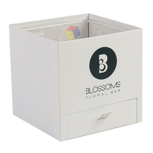 Buy Lightweight Flower Packaging Box Cardboard Flower Box With Chocolate Drawer at wholesale prices