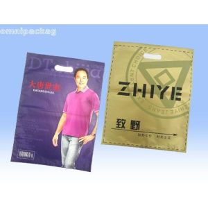 Custom Printed Plastic Shopping Bags With Handle