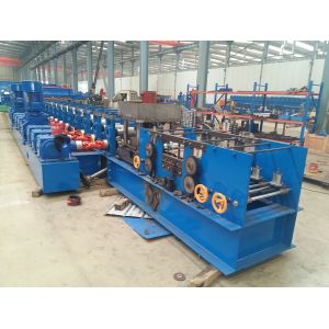 4mm Thickness U Section Guardrail Roll Forming Machine / Profile Roll Forming