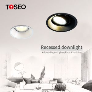 Recessed Downlights Ceiling Light Adjustable GU10/MR16 Aluminium