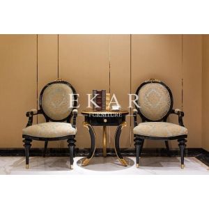 Countryside French Furniture Living Room Furniture- Luxury Gold Modern Longue