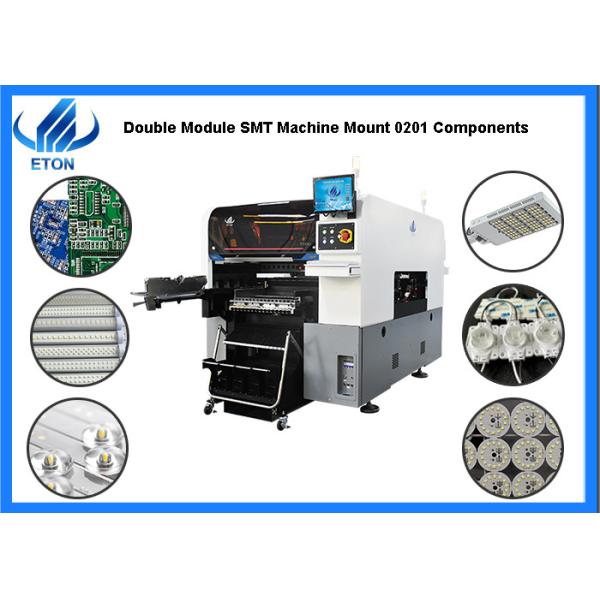0201 Components SMT Pick Place Machine Ultra High Precision Dual Arm Dual