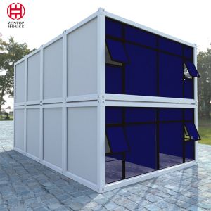 Zonop Modern Luxury Storage Glass Detachable 2 Room Prefabricated 20 Ft 40 Ft