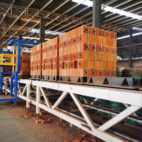 Masonry Tunnel Kiln Automatic Brick Plant ISO Automatic Brick Manufacturing Machine