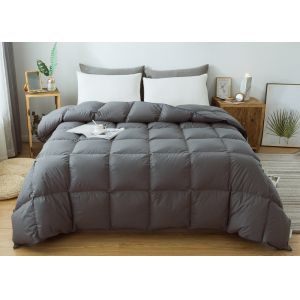 Quality 2.1kg Ultra Soft Reversible 40s 100 Goose Down Quilt for sale