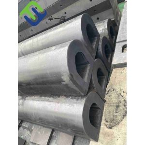 Dock Protection Hollow D Section Boat Fender Rubber Bumper
