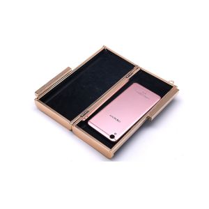 19.2cm Two Rectangle Clasp Clamshell Clutch Frame With Covers