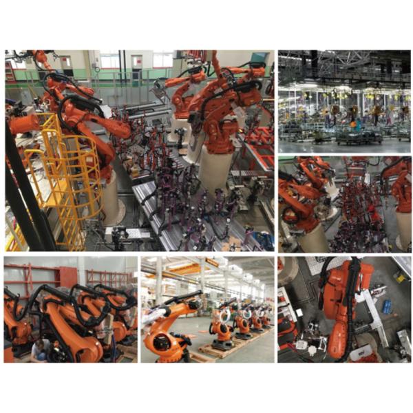 KUKA Industrial Dress Pack Robot Installation Space Requirements Small