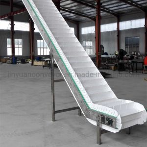 Quality Hot Selling Plastic Mesh Belt Lifting Conveyor Food Transportation for sale