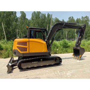 HT60 6Ton Wheel Excavator with 36.2kw Power