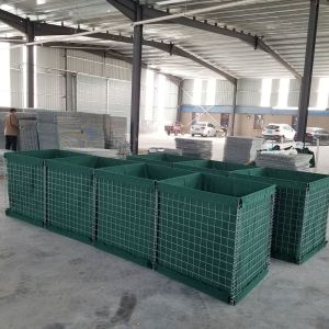 Heavy Duty Dubai 5mm Galvanized Welding Defensive Barrier Defensive Bunker