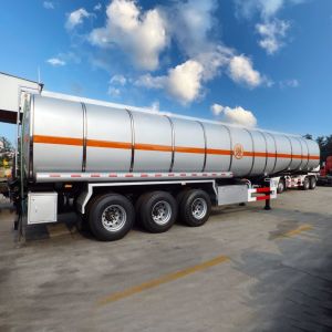 3 Axles 36000L 30t Fuel Transfer Trailer Heavy Duty