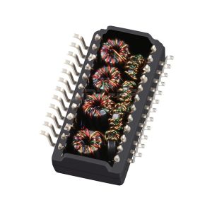 LP82401HNL 2.5G Base -T Single Port Low Profile Lan Transformer Magnetic Modules