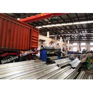Galvanized Steel Structural Decking Design Construction Composite Floor Deck