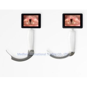 Quality Video laryngoscope with 3 free reusable blades for sale