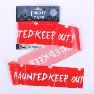 Trick And Treat On Halloween Barricade Caution Tape 3inch 1000ft