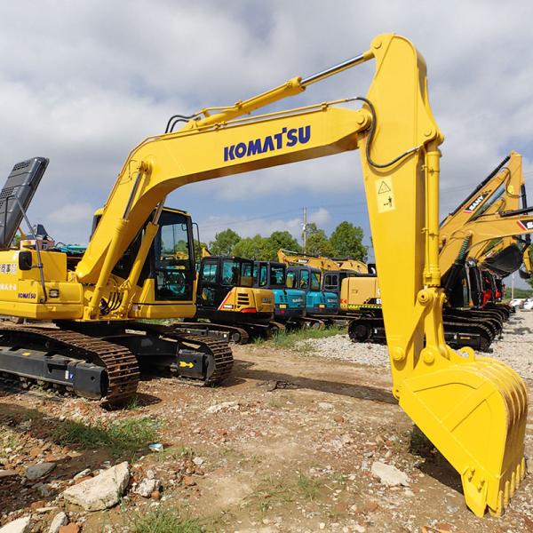 16Ton Used Komatsu Excavators Digging Machines Pc160-7