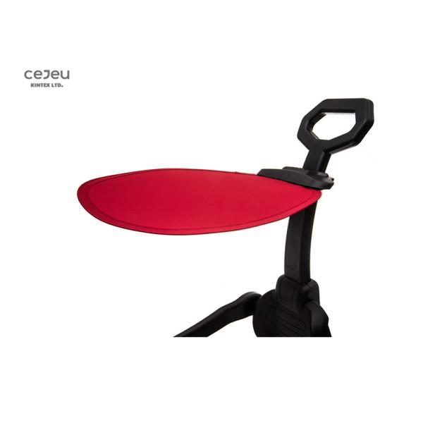 Foot Rest Push Along Truck 6.3KG Red Fire Truck Ride On With Canopy