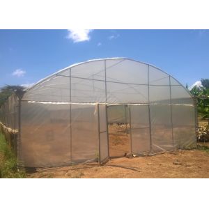 Single Span Greenhouse 8-12m Wide with 90mph Wind Resistance