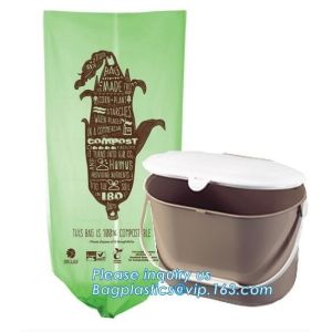 Drawstring ECO-Friendly High Quality Compostable Towel Packing Bags Customized