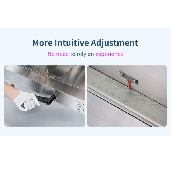 More Intuitive Adjustment No need to rely on experience