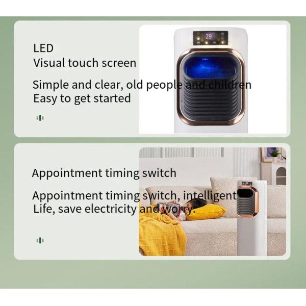 Electric Heater 4.8kg Noise 20-40 for Heating and Cooling Water-Cooled Air Cooler Fan