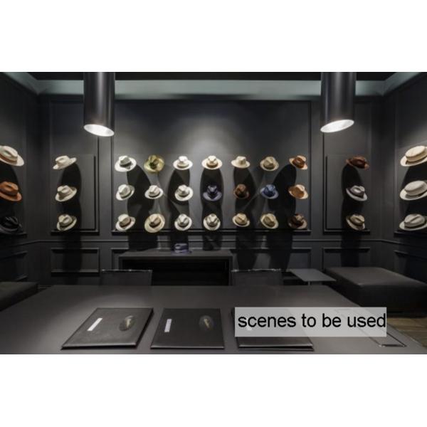 Chrome plated wire hat/ball display rack hook-h00004