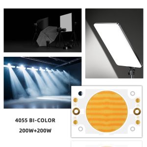 Customized 200w 4055 Dual Color Cob Led with 200W 200W Power and White 2600k