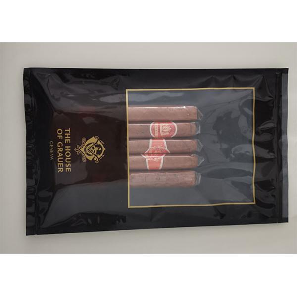 Buy Moisture Proof Tobacco Wrap Packaging Cigar Humidor Bags With Zipper at wholesale prices