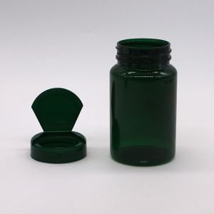 PET 150ml Bottle Wide Mouth Plastic Empty Bottles 5oz Capsule Containers with