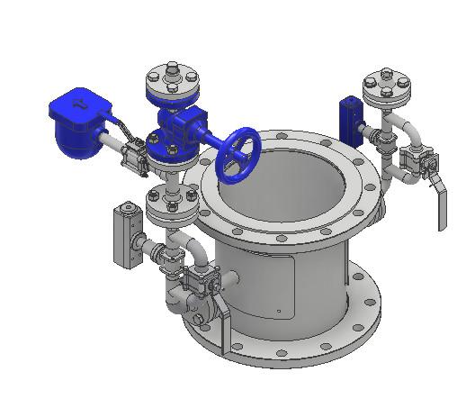 316L PN10 DN20 Continuous Feather Hydrolyer