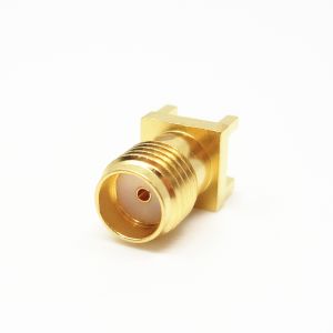 Straight 1.13Nm SMA Female Jack Connector for PCB Edge Mount