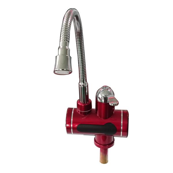 Temperature Display Digital Control Electric Faucet Paint spray electric tap