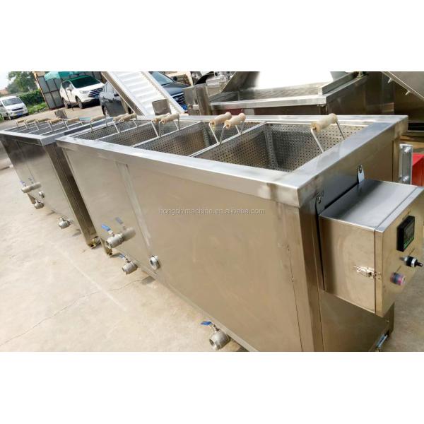 Electricity gas heating meat potato chips oil fryer machine,snack food oil frying machine