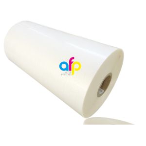 PET / BOPP Gloss Laminating Film With Luster Finish 15micron - 30mic