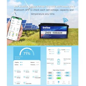 Camper Battery ​LiFePo4 12V 24V 100ah 150Ah 200Ah 300Ah Lithium Battery For