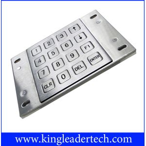 Vending Machine Dust Proof Numeric Key Pad Metal With USB Interface