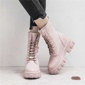 NAPPA PU Ladies Flat Boots