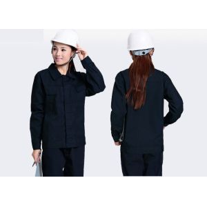 High Visibility Industrial Work Uniforms , Anti - Static Workwear Jackets