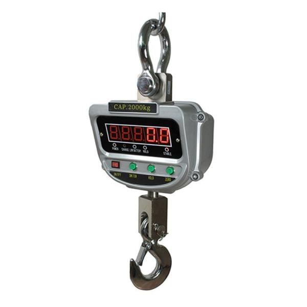 Buy High Strength Hook Included Customized OBM Supported 3t Digital Display Hanging Scale at wholesale prices