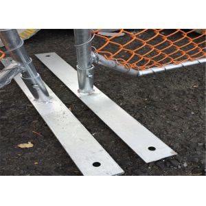 Chain Link Fabric Iron W2.5m Crowd Control Fence Panels