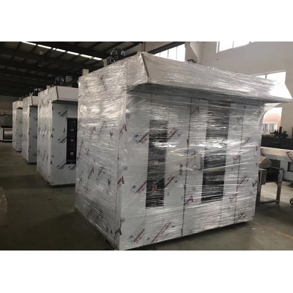 Buy Gas Power Commercial Convection Oven Stainless Steel Trolley PC Control at wholesale prices