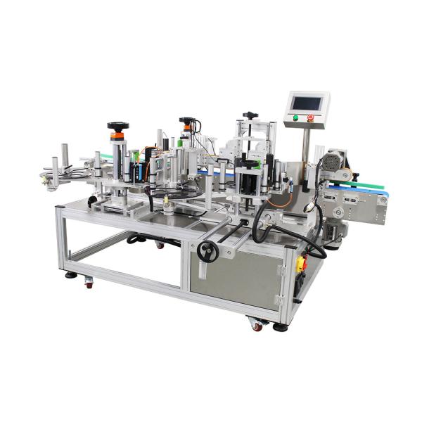 Case Packaging Gel Lubricant Double Side Labeling Equipment for Oil and Sauce