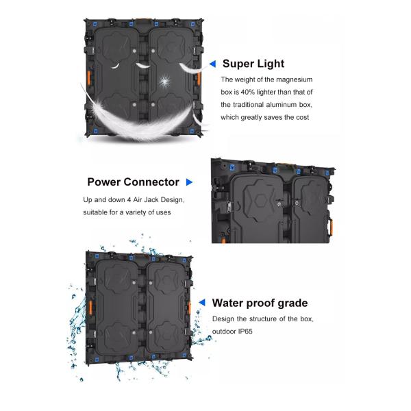 High Brightness HD P2 P2.5mm Outdoor LED Display Fine Pitch LED Cabinet